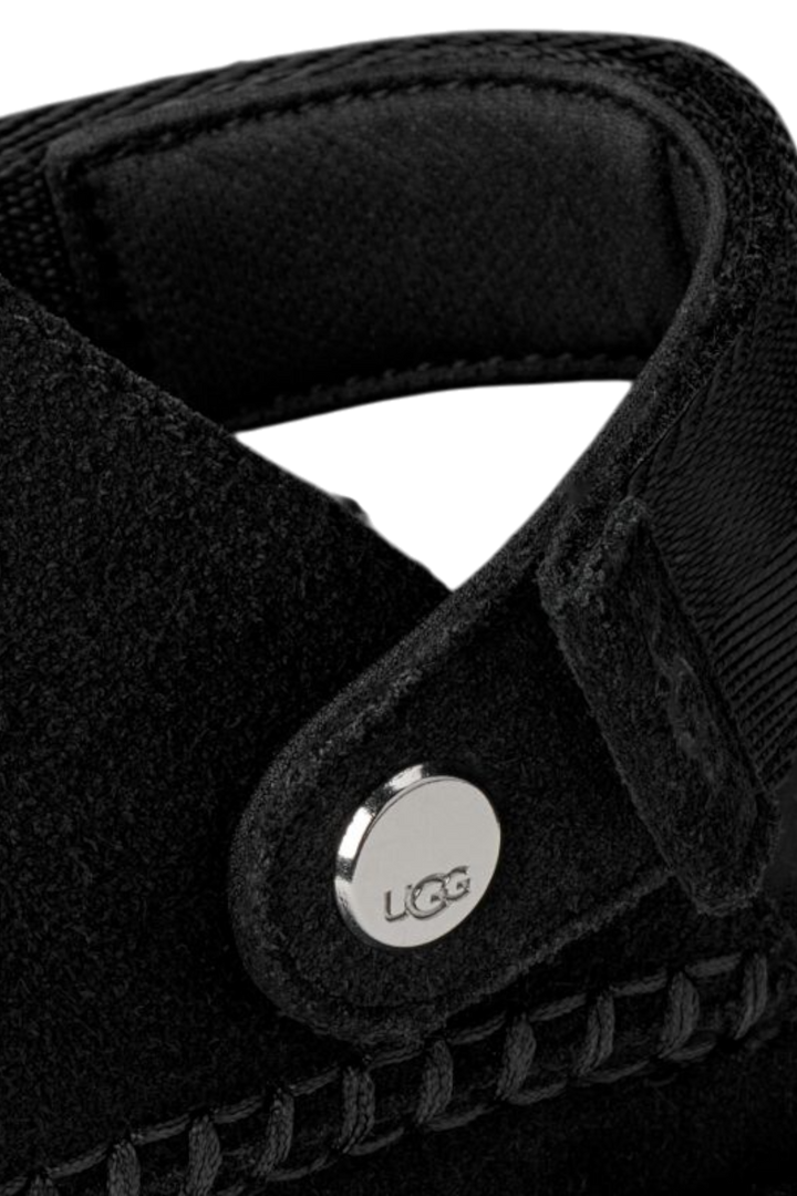 UGG GOLDENSTAR BLACK סנדלי גולדן סטאר שחורות