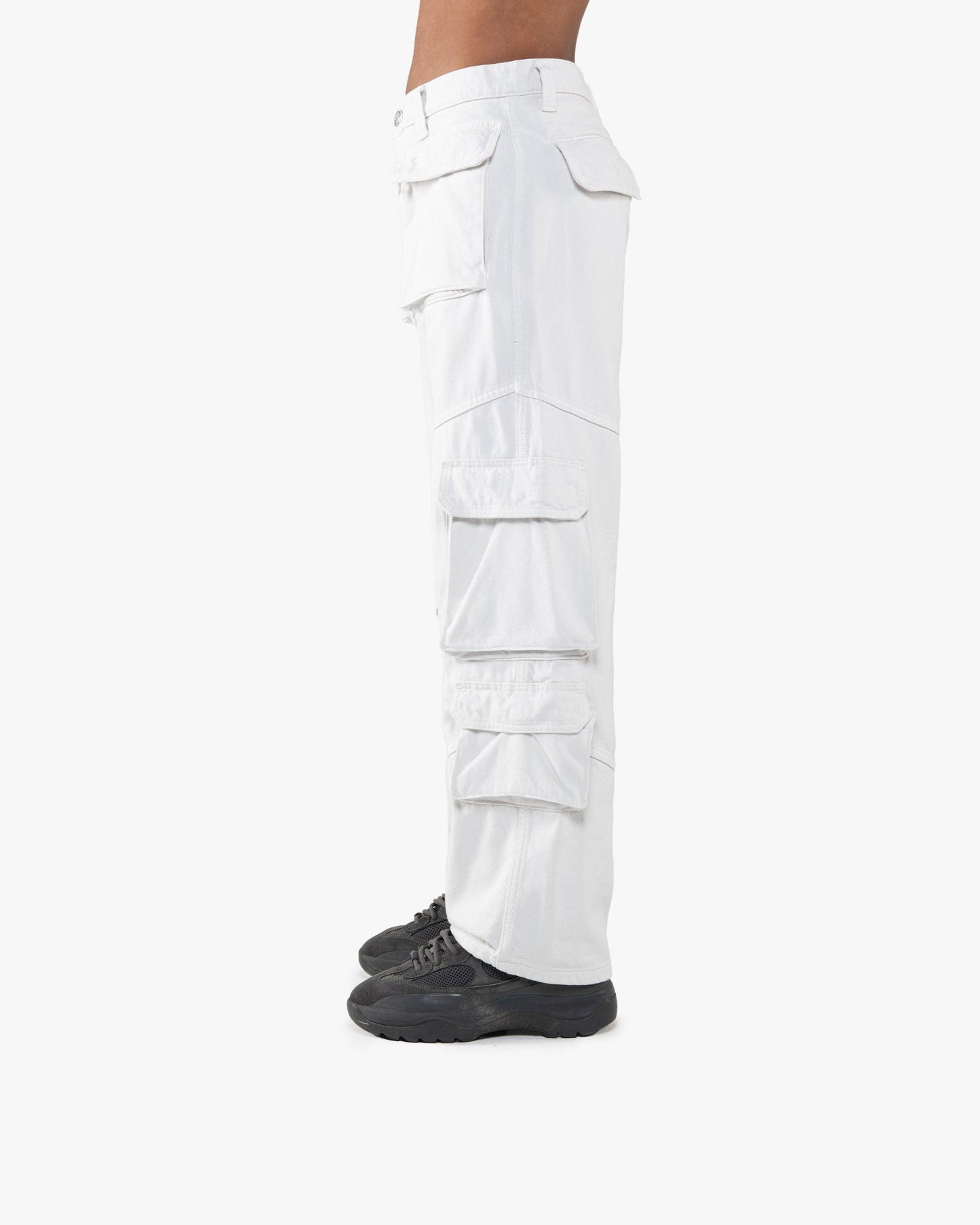 Vicinity ASYMETRICAL CARGOPANTS LIGHT GREY