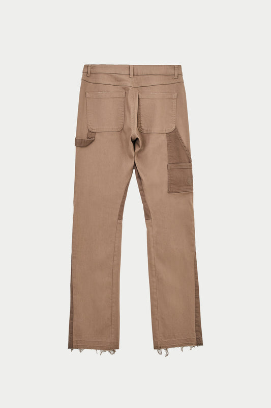 CANVAS CARPENTER TROUSER BROWN