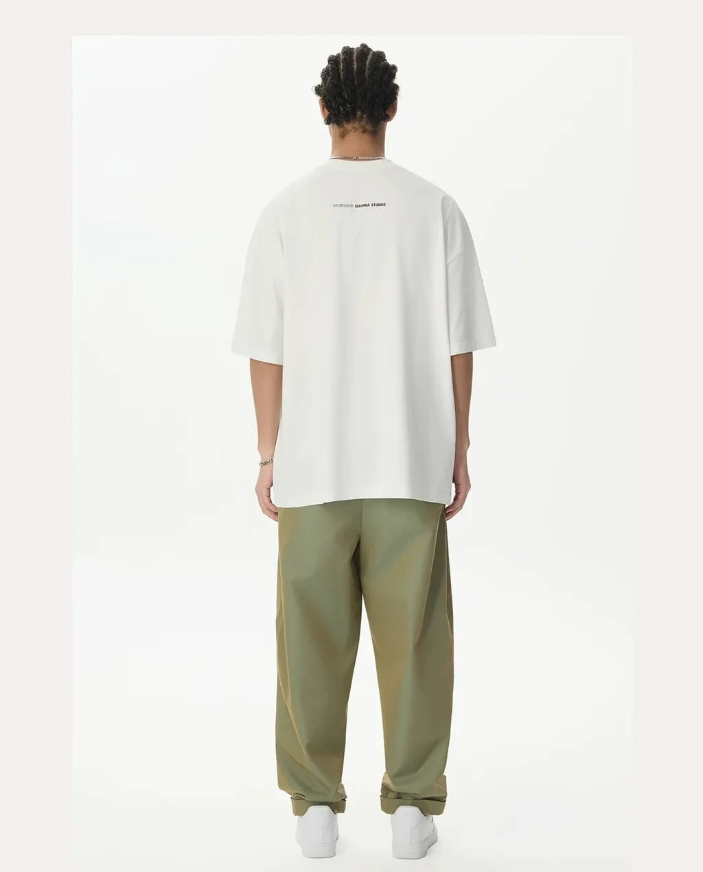 SEGUNDA+ COOLMAX LOGO TEE WHITE