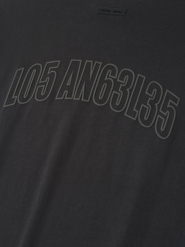 ESSENTIALS Los Angeles 90s Tee Vintage Black