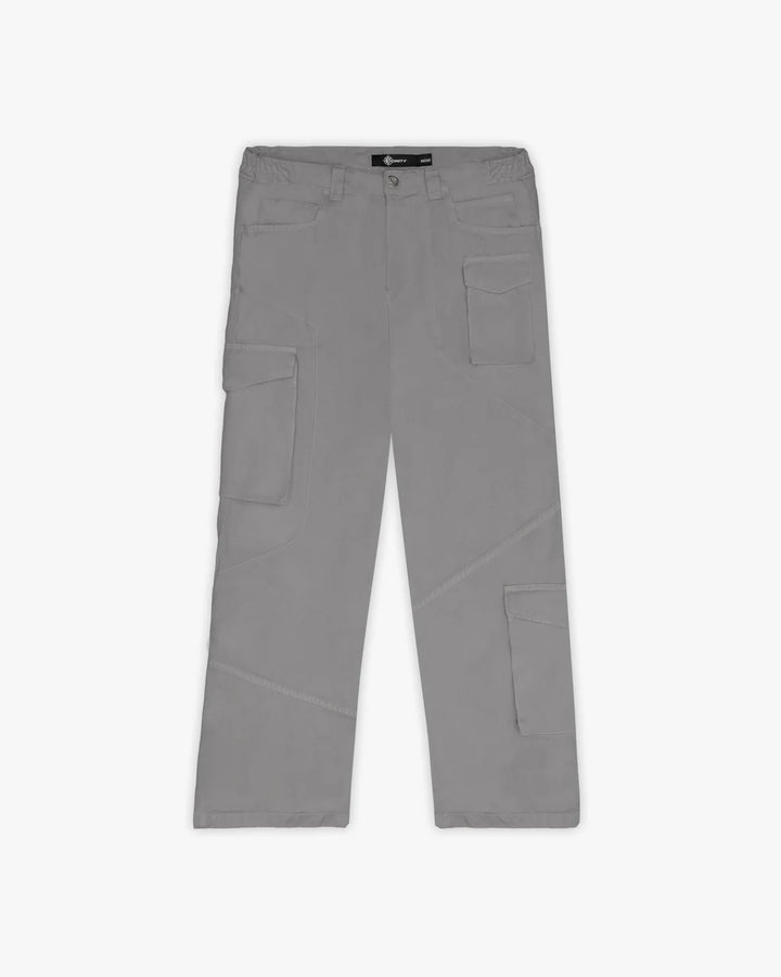 Vicinity ASYMETRICAL CARGOPANTS DARK GREY