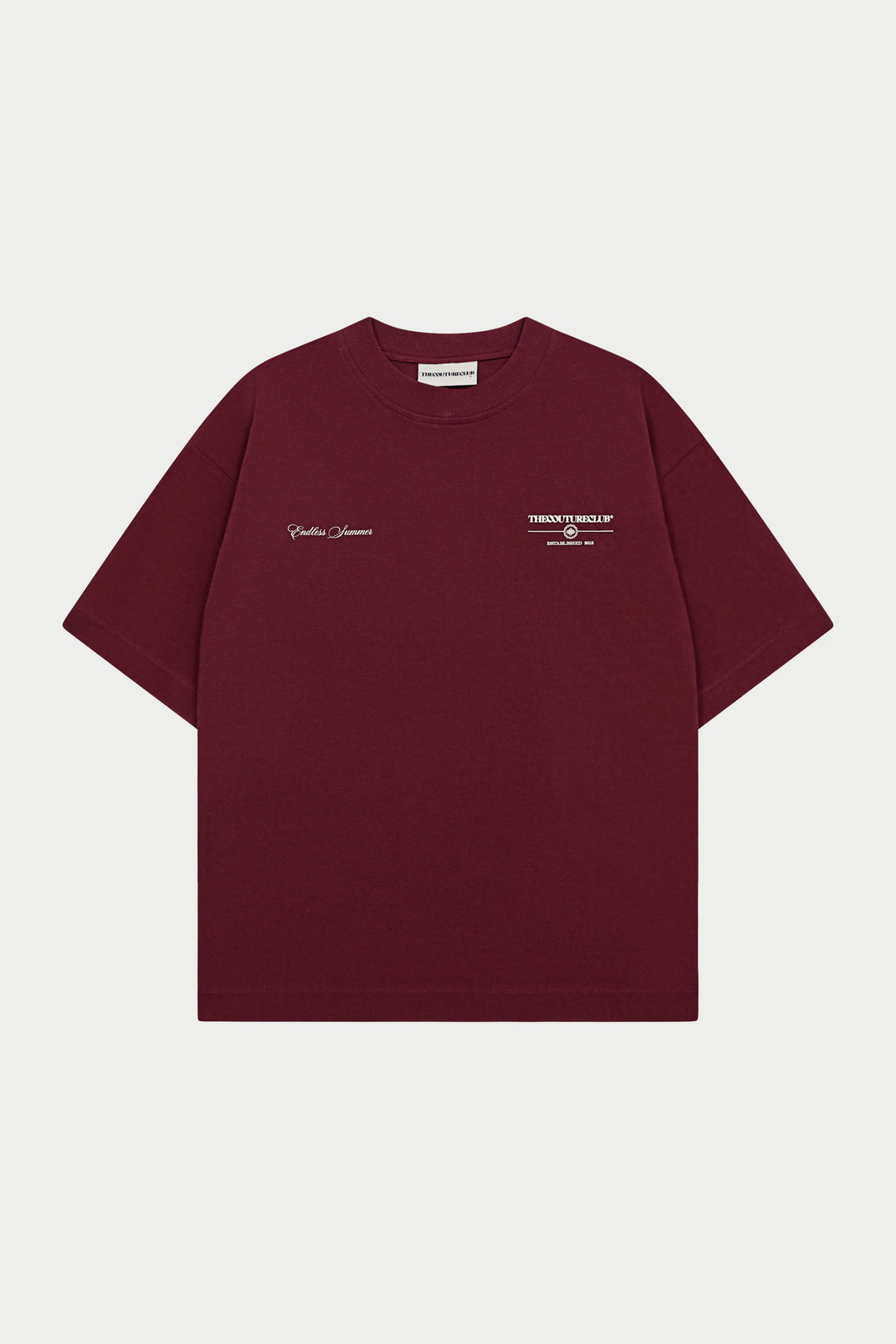 ENDLESS SUMMER GRAPHIC T-SHIRT BURGUNDY