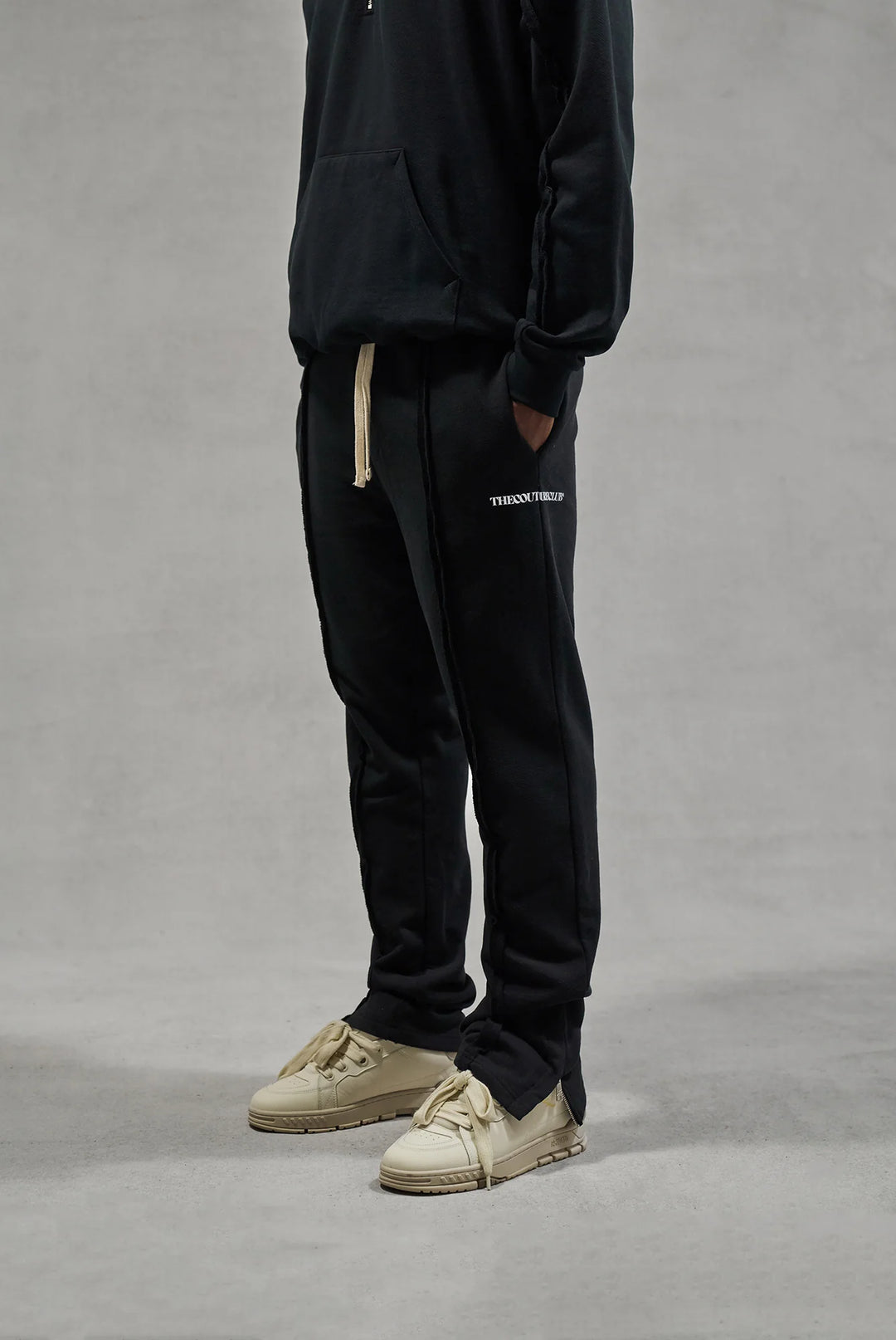 RAW SEAM STRAIGHT LEG JOGGERS