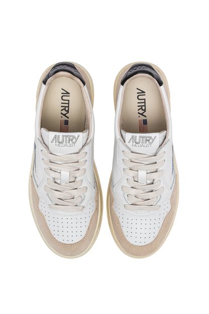 AUTRY MEDALIST LOW WHITE