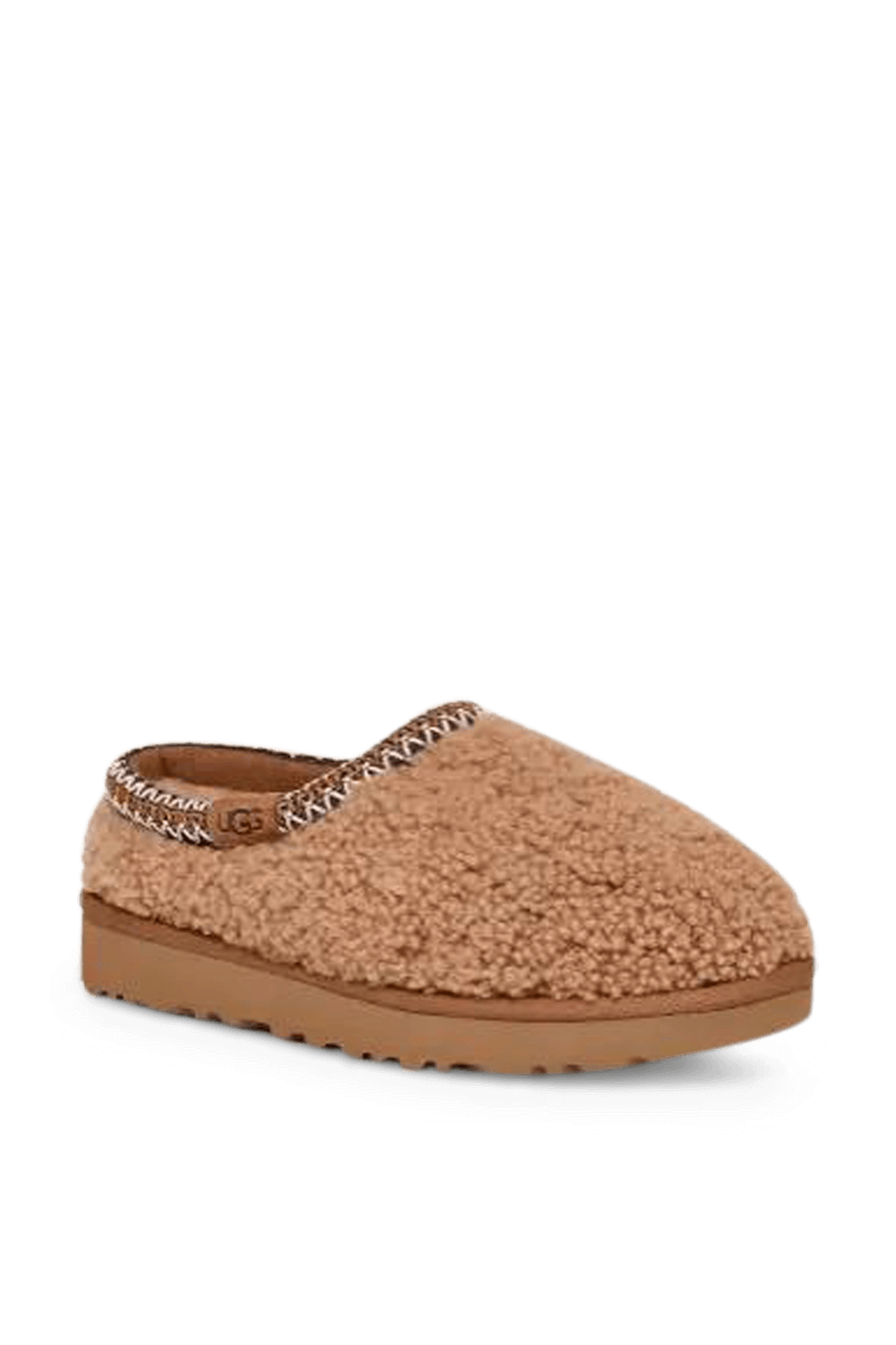 UGG TASMAN MAXI CURLY CHESTNUT כפכפי טזמן מקסי קרלי נשים חום