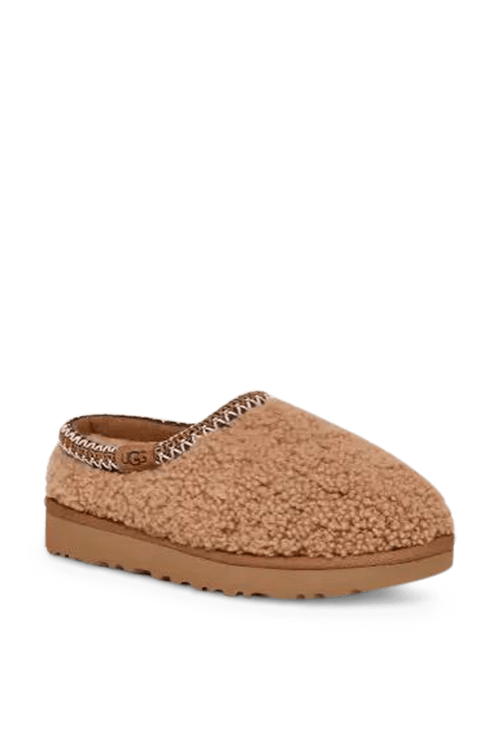 UGG TASMAN MAXI CURLY CHESTNUT כפכפי טזמן מקסי קרלי נשים חום