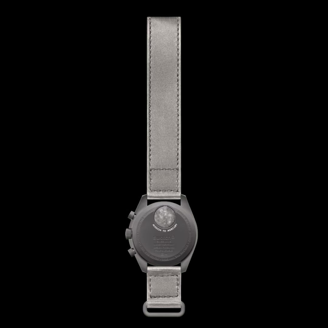 Swatch x Omega Bioceramic Moonswatch Mission to Mercury SO33A100 שעון אומגה בשיתוף פעולה עם סווטש