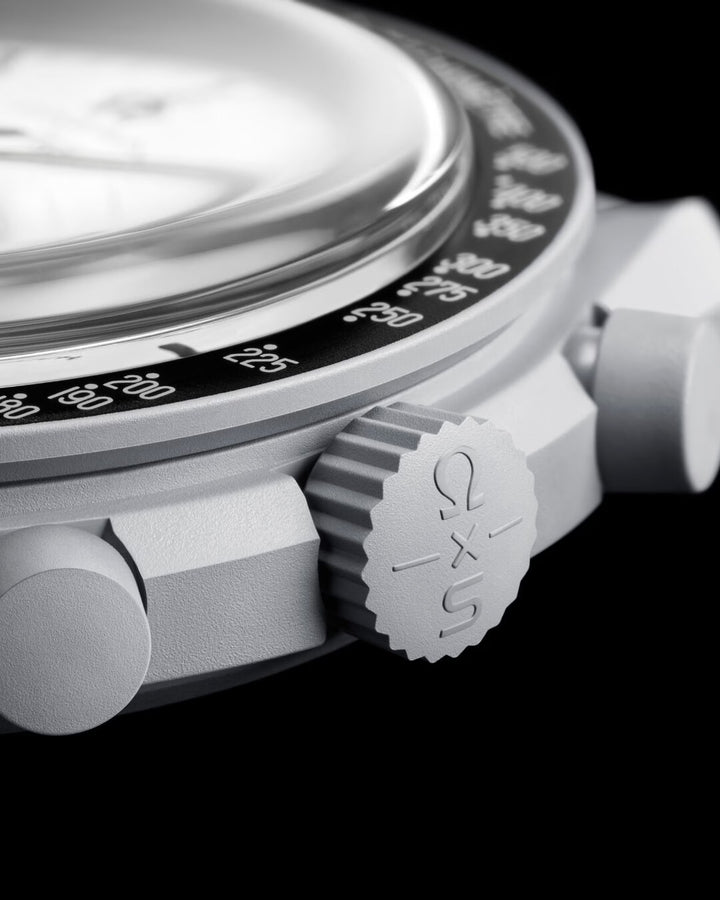 Swatch x Omega Bioceramic Moonswatch 1965 SO33M106 שעון אומגה בשיתוף פעולה עם סווטש