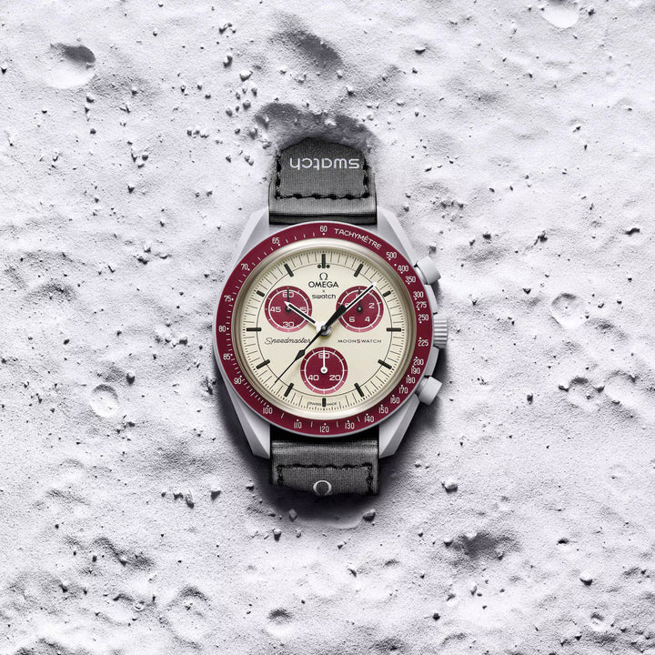 Swatch x Omega Bioceramic Moonswatch Mission to Pluto SO33M101
