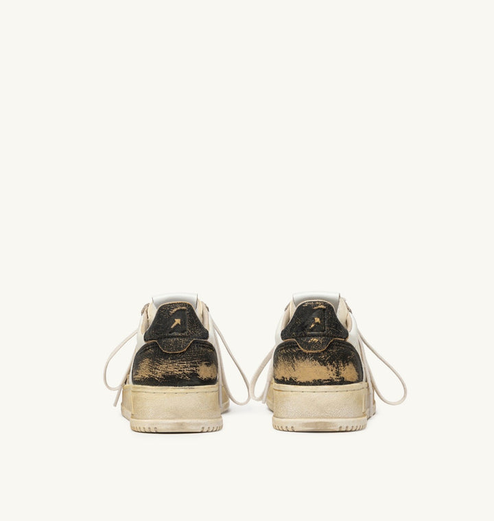AUTRY SNEAKERS MEDALIST LOW SUPER VINTAGE SNEAKERS IN WHITE AND ANTIQUE BLACK LEATHER
AVLM - KG01