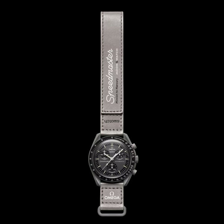 Swatch x Omega Bioceramic Moonswatch Mission to Mercury SO33A100 שעון אומגה בשיתוף פעולה עם סווטש