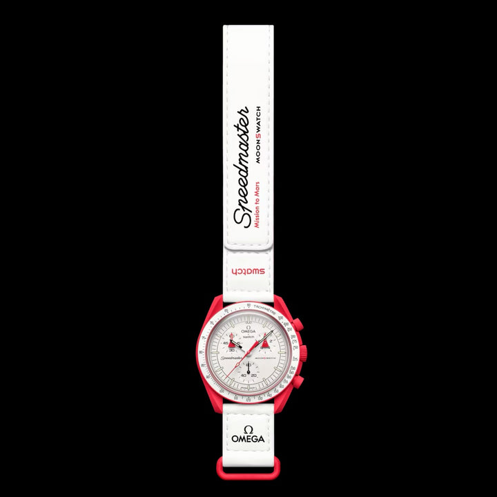 Swatch x Omega Bioceramic Moonswatch Mission to Mars SO33R100