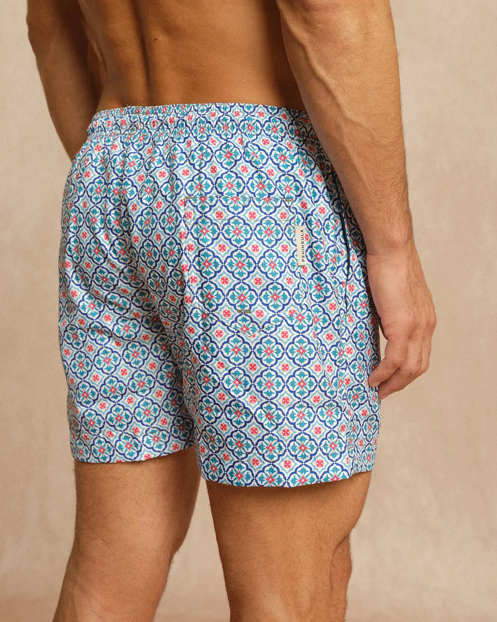PENINSULA MEN'S ISCHIA SWIM SHORTS LIGHT BLUE