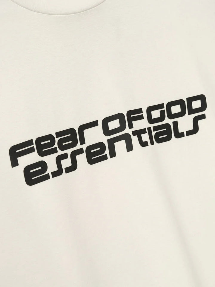 ESSENTIALS Ponte 90s Tee Ivory