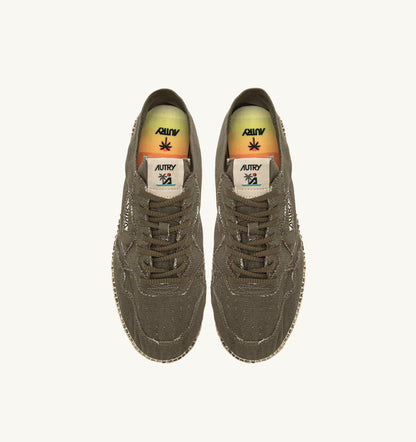 AUTRY SANDY ESPADRILLES IN MILITARY CANVAS