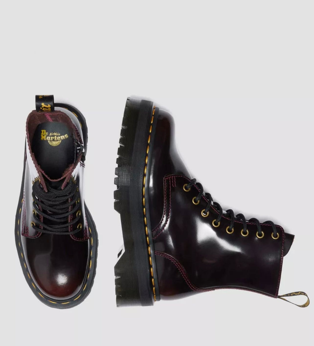 DR MARTENS JADON CHERRY RED