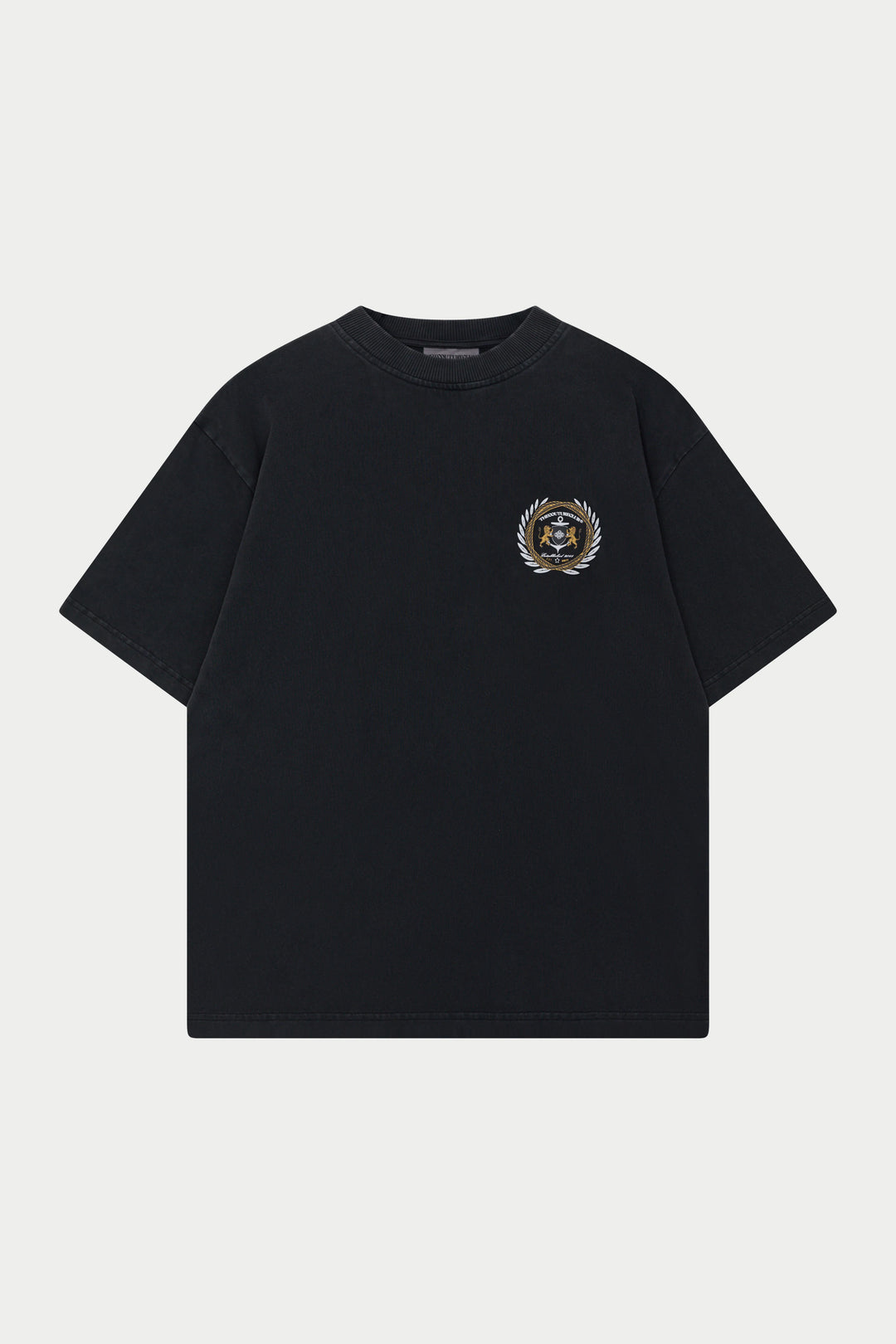 YACHT CLUB GRAPHIC T-SHIRT WASHED BLACK