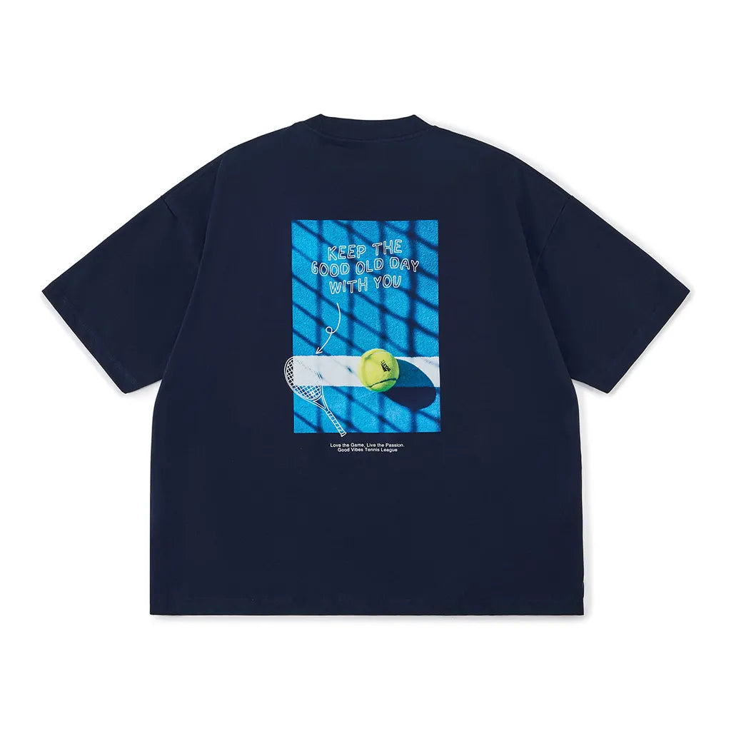 BROSHOOD 2026 TENNIS NAVY TEE
