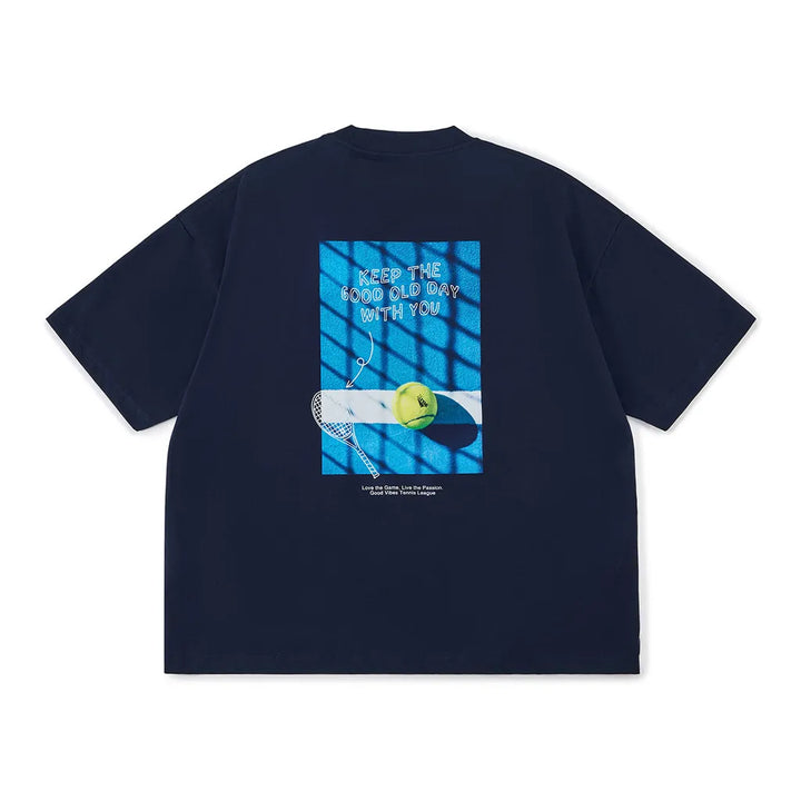 BROSHOOD 2026 TENNIS NAVY TEE