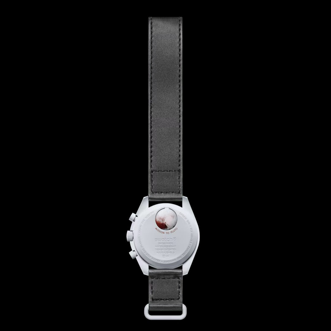 Swatch x Omega Bioceramic Moonswatch Mission to Pluto SO33M101