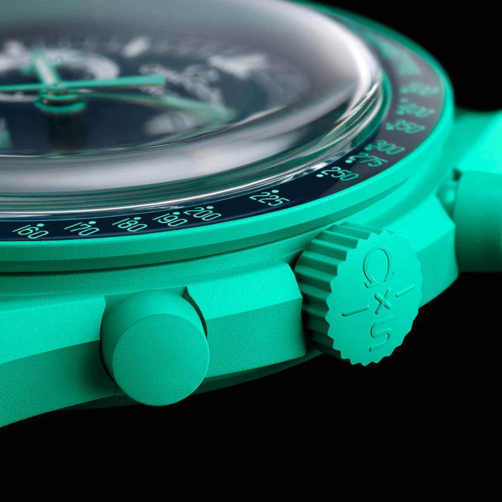 OMEGA X SWATCH MISSION ON EARTH - POLAR LIGHTS SO33L103 שעון אומגה בשיתוף פעולה עם סווטש