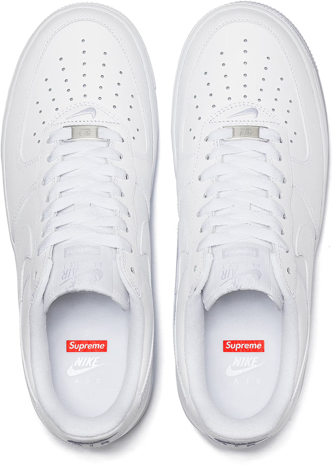 NIKE AIR FORCE 1 LOW X SUPREME WHITE