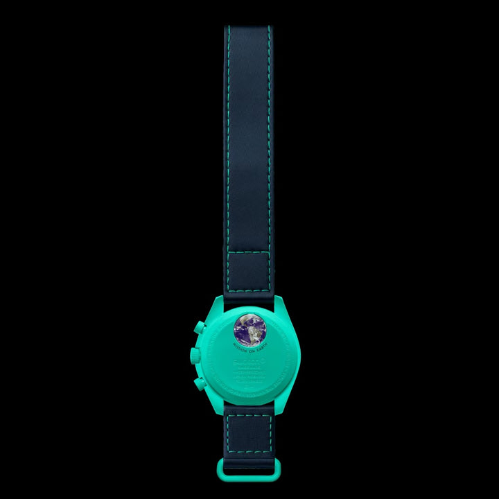OMEGA X SWATCH MISSION ON EARTH - POLAR LIGHTS SO33L103 שעון אומגה בשיתוף פעולה עם סווטש