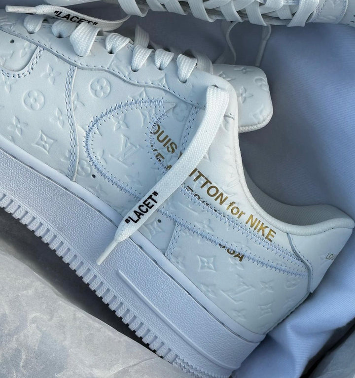 Louis Vuitton Nike Air Force 1 Low By Virgil Abloh White