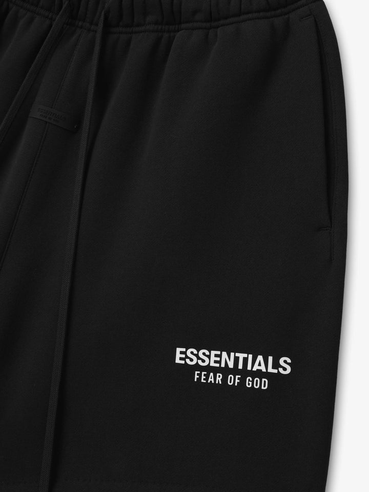 ESSENTIALS SS26 CLASSIC SWEAT-SHORT VINTAGE BLACK