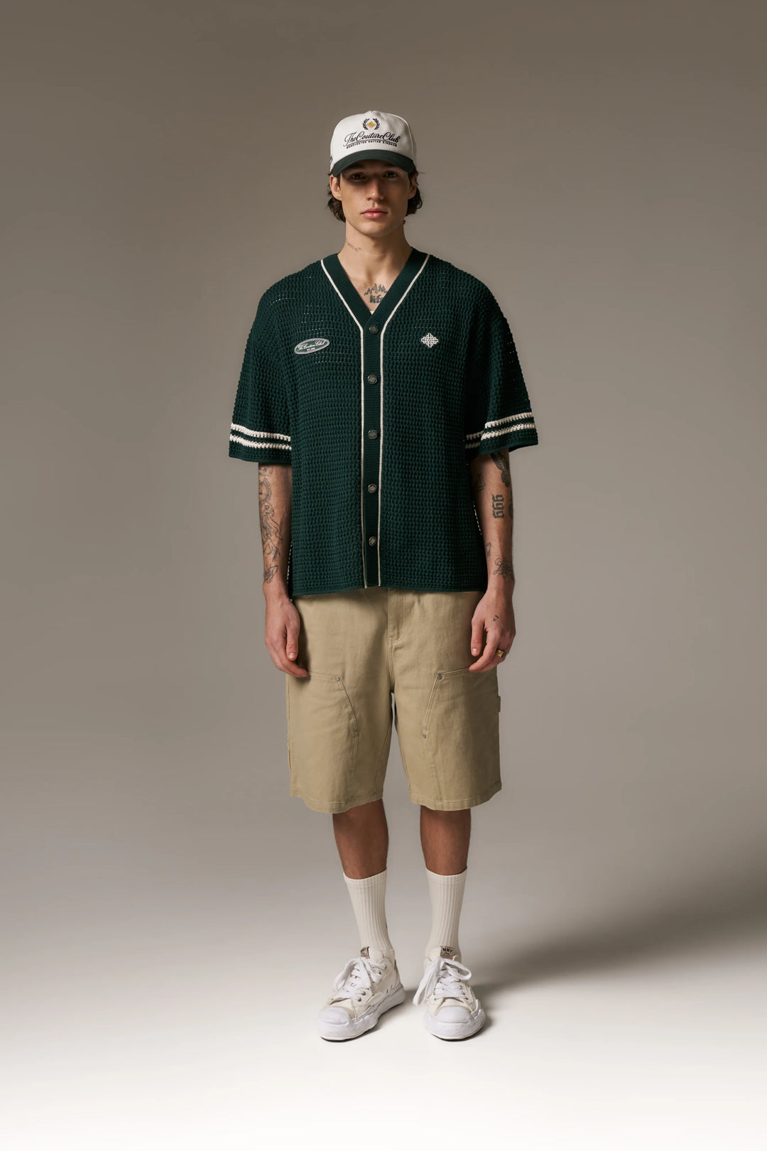 TWILL CARPENTER SHORTS BEIGE