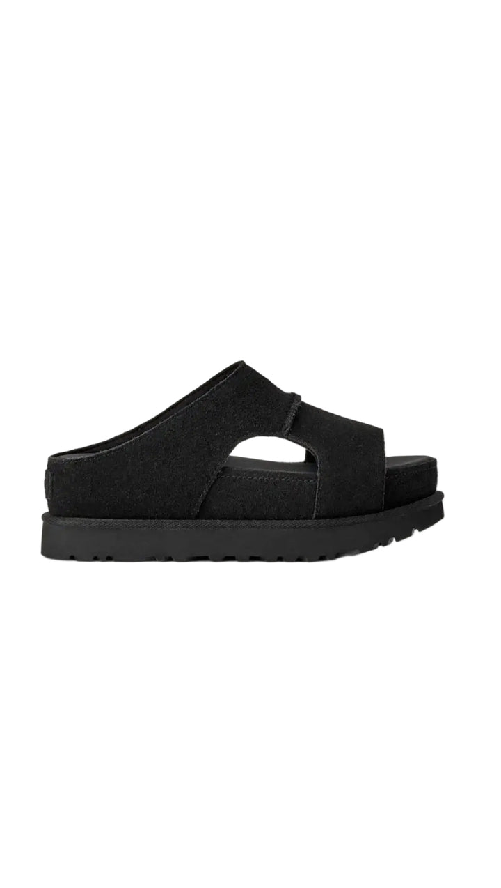 כפכפי זמש שחורות  UGG GOLDENSTAR Hi Black