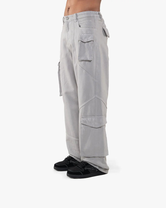 Vicinity ASYMETRICAL CARGOPANTS DARK GREY