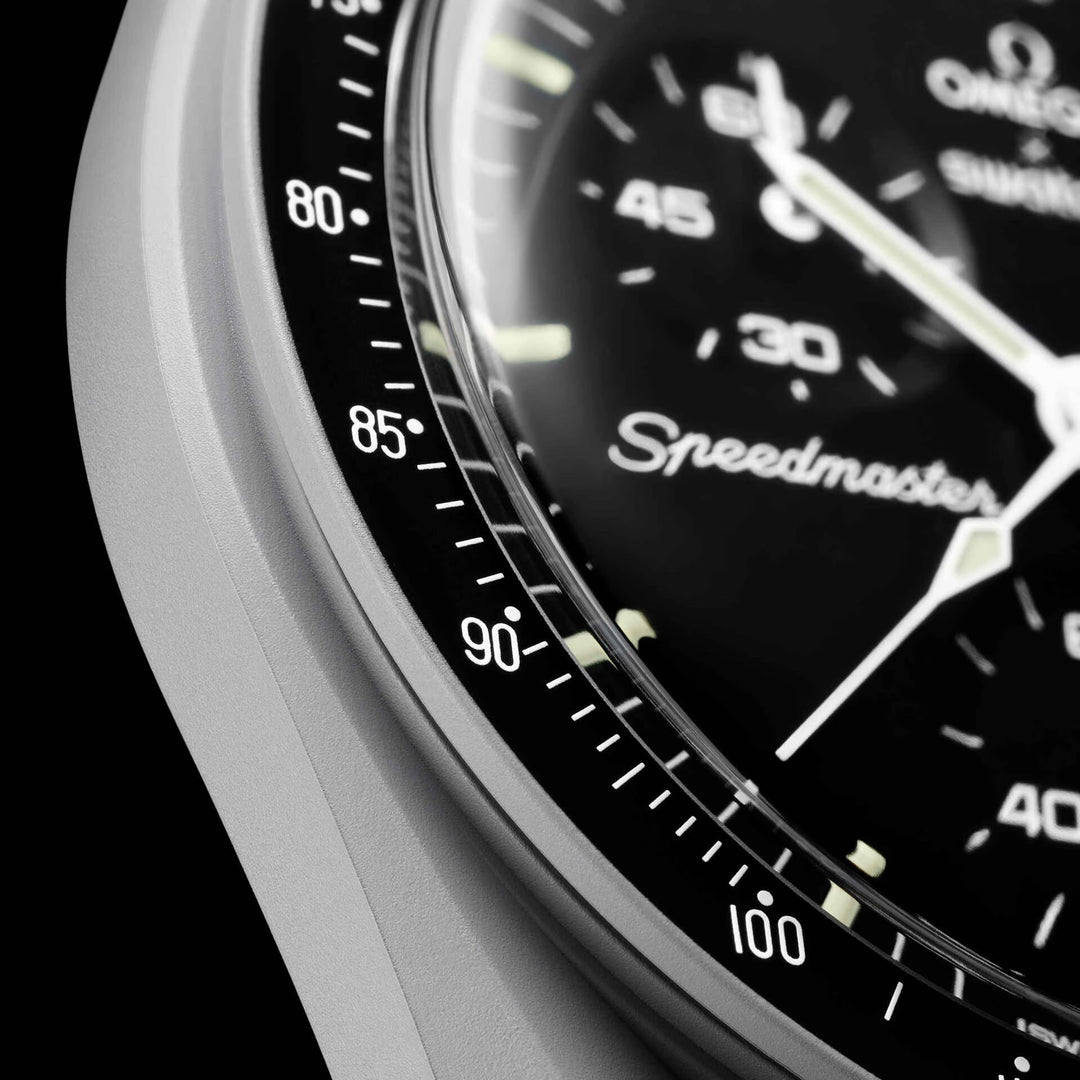 OMEGA X SWATCH MISSION TO THE MOON SO33M100 שעון אומגה בשיתוף פעולה עם סווטש
