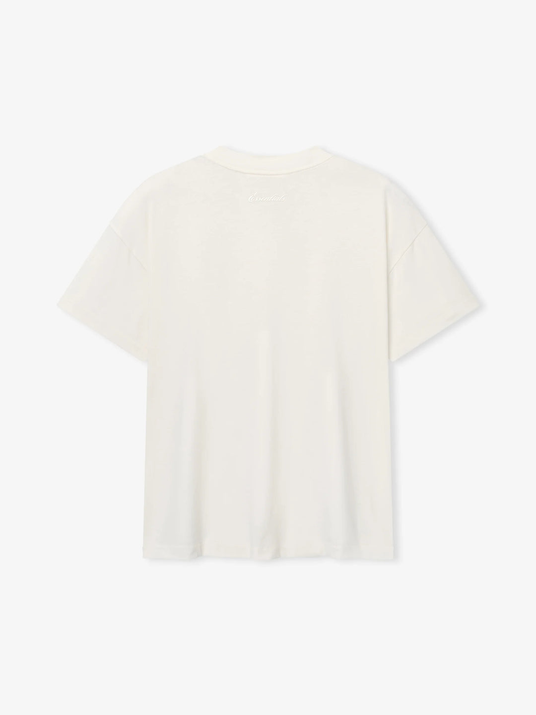 ESSENTIALS SIGNATURE ESSENTIAL TEE IVORY