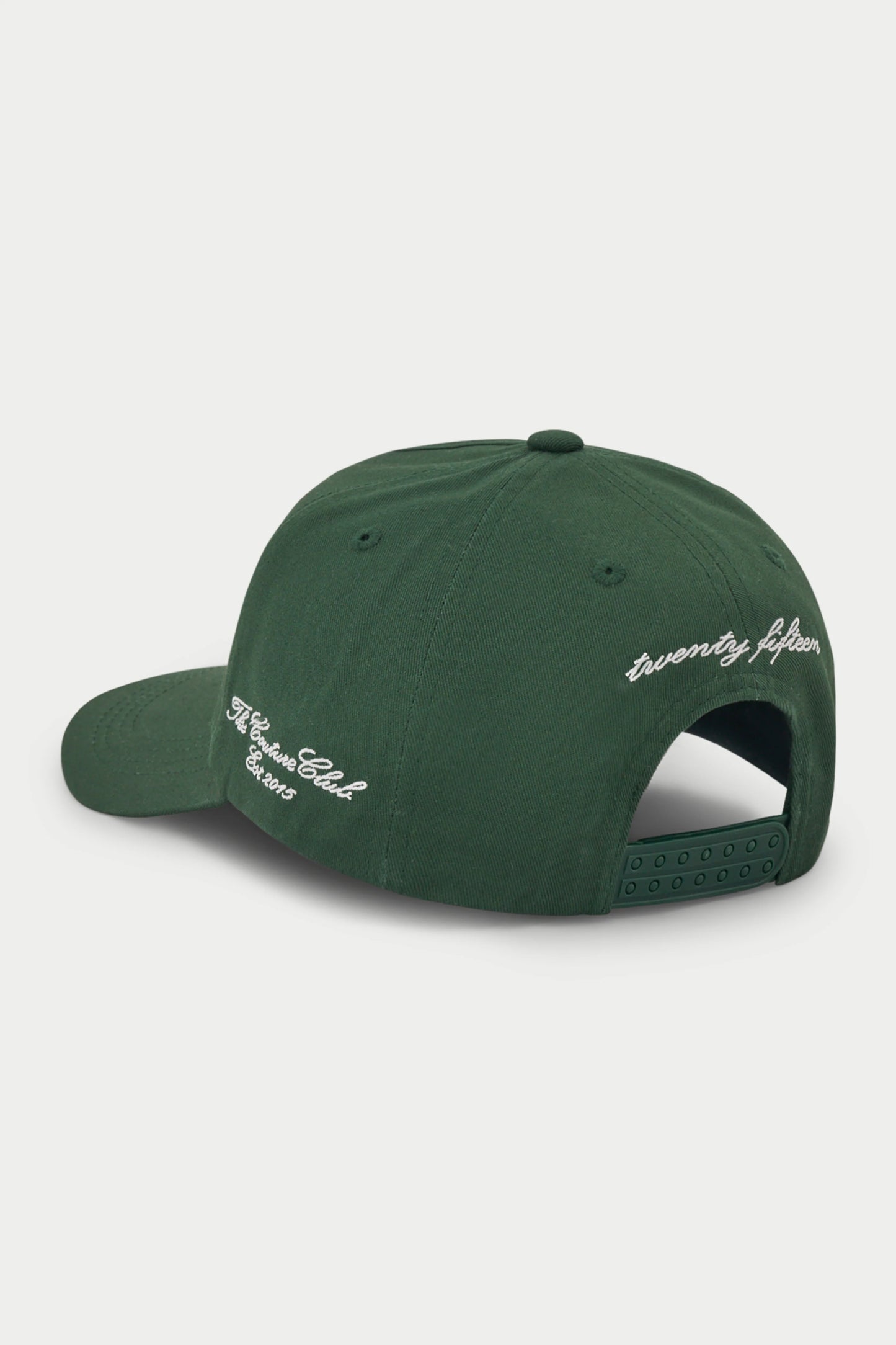 MONOGRAM EMBLEM CAP GREEN