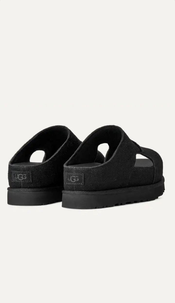 כפכפי זמש שחורות  UGG GOLDENSTAR Hi Black