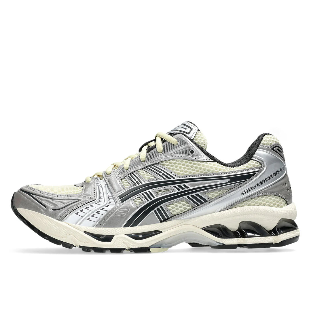 ASICS GEL KAYANO 14 UNISEX OYSTER WHITE STEEPLE GREY