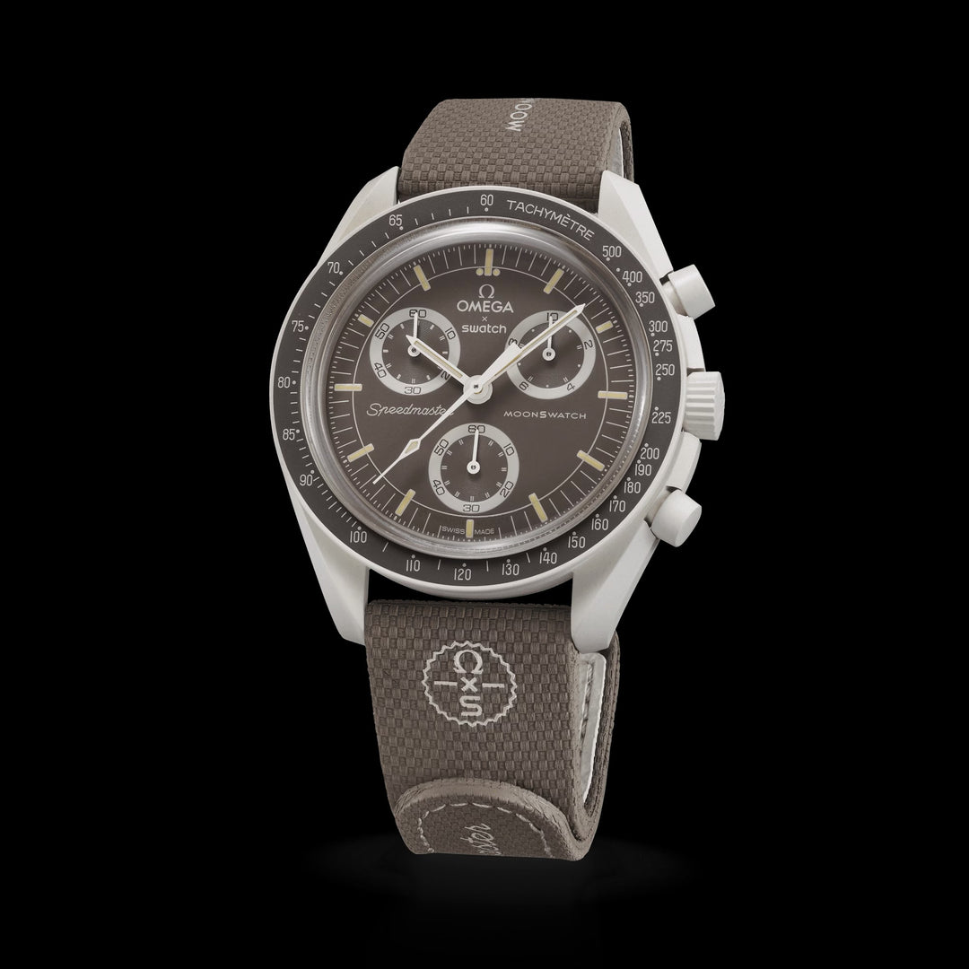 MOONSWATCH GREY/GREY RUBBER