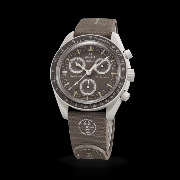 MOONSWATCH GREY/GREY RUBBER