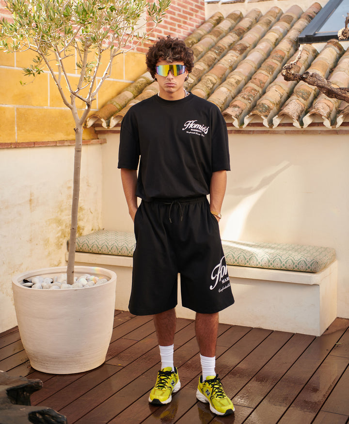 HOMIÉS ESSENTIALS SHORTS BLACK