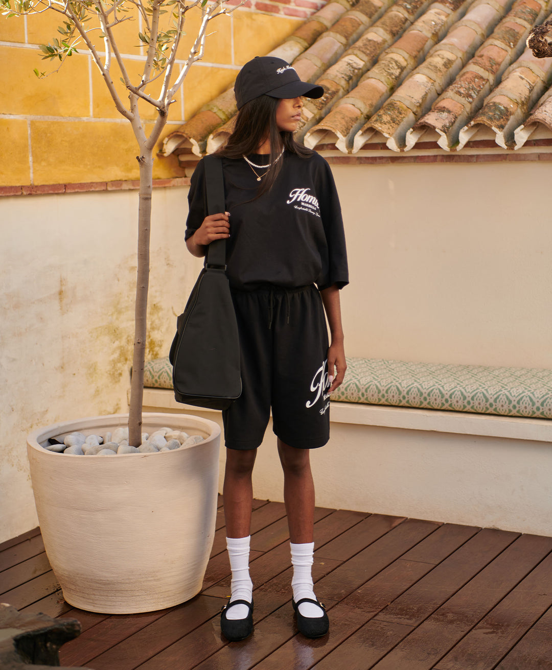 HOMIÉS ESSENTIALS SHORTS BLACK