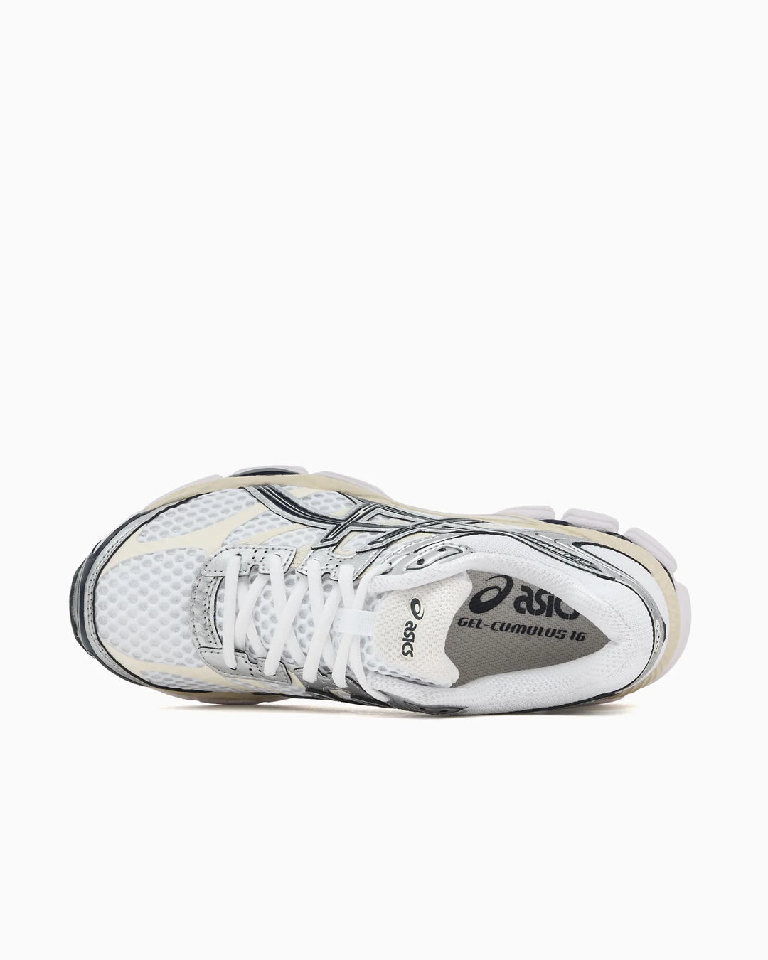 ASICS GEL CUMULUS 16 WHITE MIDNIGHT SNEAKERS
