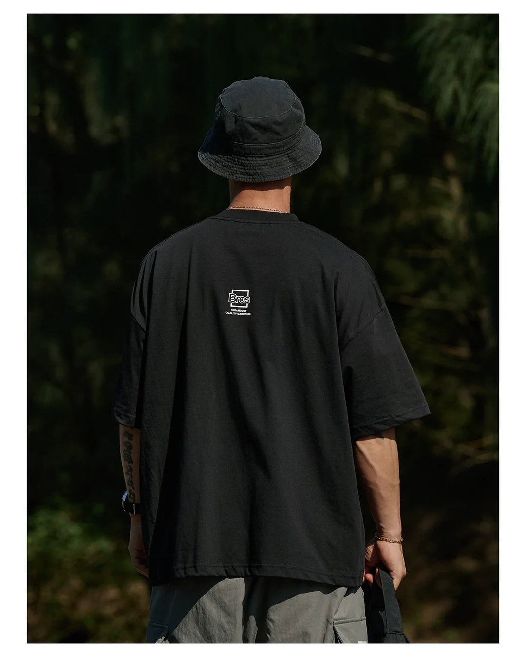 BROSHOOD SORONA® LINE PRINT TEE