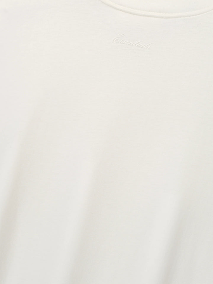 ESSENTIALS SIGNATURE ESSENTIAL TEE IVORY