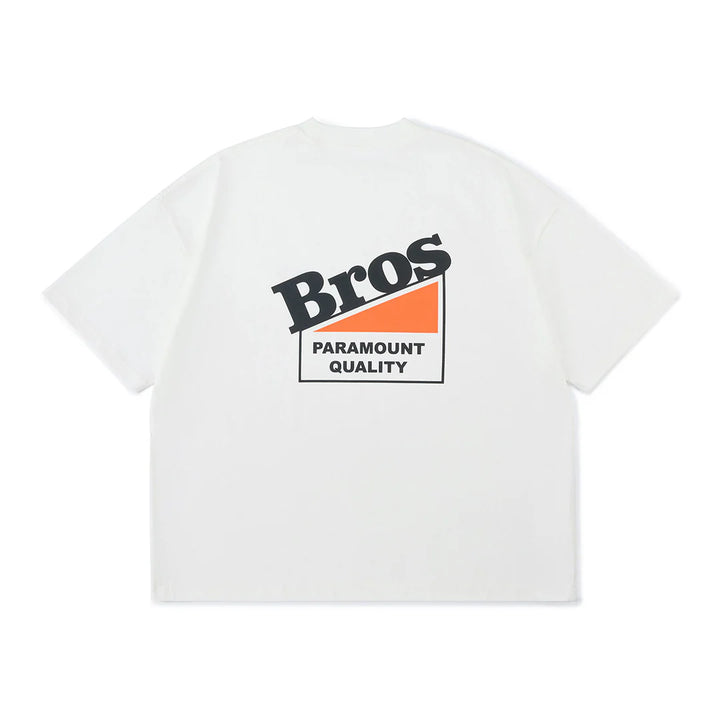 "PARAMOUNT QUALITY" LOGO TEE WHITE