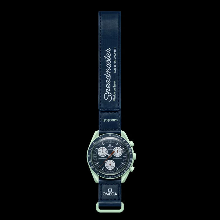 Swatch x Omega Bioceramic Moonswatch Mission to Earth SO33G100