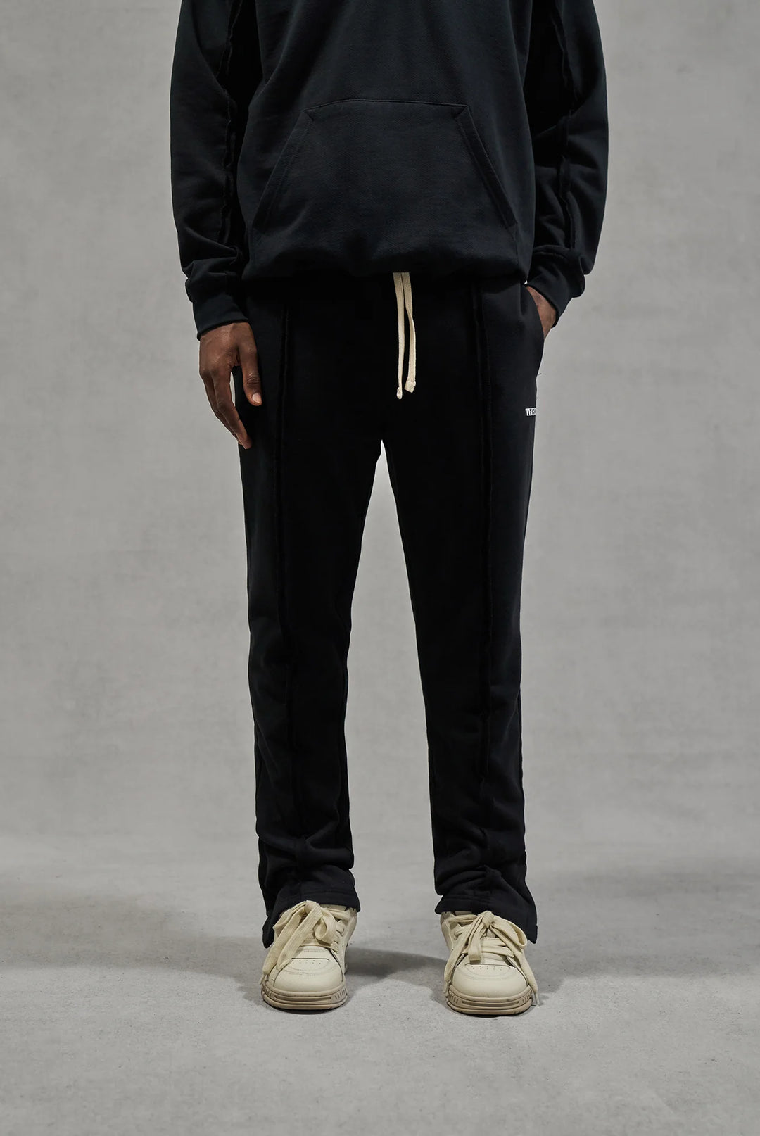 RAW SEAM STRAIGHT LEG JOGGERS