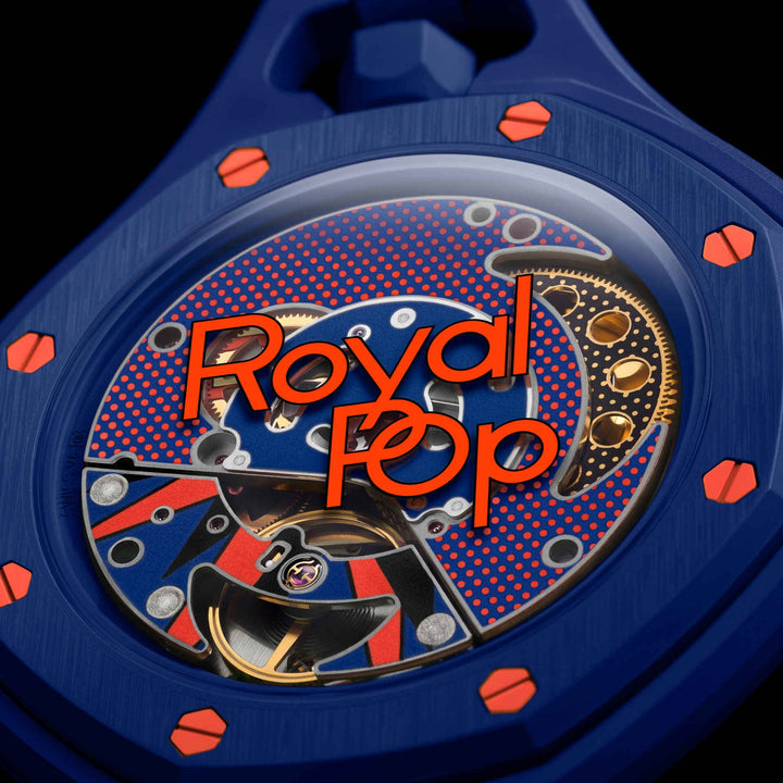AP X SWATCH ROYAL POP ORENJI HACHI