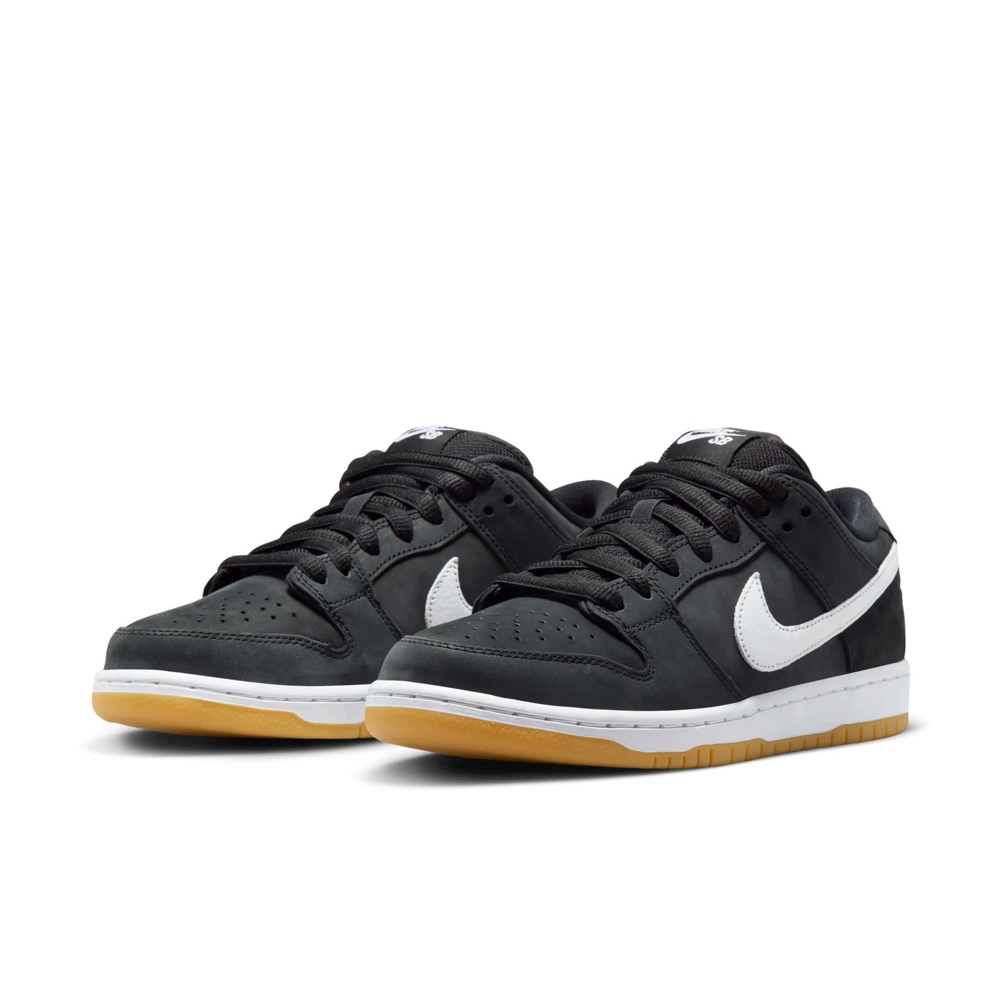 Nike SB Dunk Low Black and Gum Light Brown